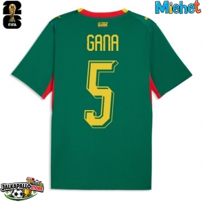 Senegal Idrissa Gueye #5 Vieraspaita MM-kisat 2026 Lyhythihainen